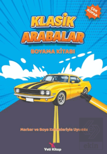 Klasik Arabalar Boyama Kitabı