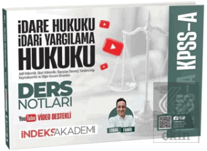 KPSS A Grubu İdare ve İdari Yargılama Hukuku Video Ders Notları