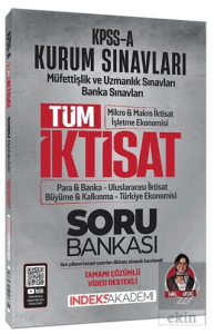 KPSS A Grubu TÜM İktisat Soru Bankası Çözümlü