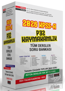 KPSS A P32 Kaymakamlık Tüm Dersler Konu Anlatımlı Modüler Set