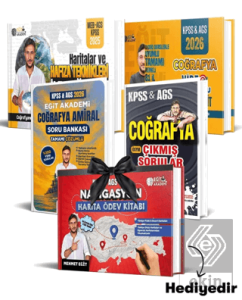 KPSS - AGS Coğrafya Soru Bankası Seti