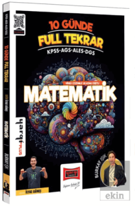 KPSS ALES DGS AGS 10 Günde Full Tekrar Matematik Video Çözümlü ve Konu Özetli