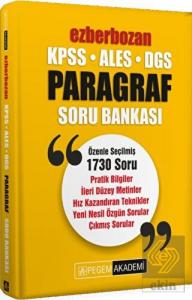 KPSS ALES DGS Ezberbozan Paragraf Soru Bankası