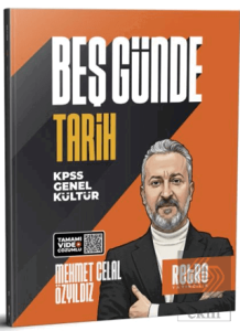 KPSS Genel Kültür Beş Günde Tarih Kamp Kitabı