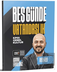 KPSS Genel Kültür Beş Günde Vatandaşlık Kamp Kitabı