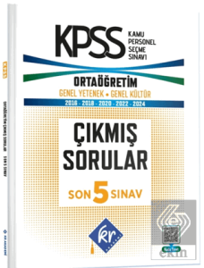 KPSS Genel Yetenek Genel Kültür Ortaöğretim Son 5 Sınav Çıkmış Sorular