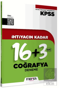 KPSS İhtiyacın Kadar Coğrafya 16+3 Deneme