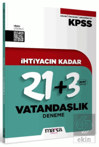 KPSS İhtiyacın Kadar Vatandaşlık 21+3 Deneme