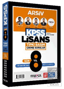 KPSS Lisans Tıpkı Basım Son 8 Yıl Çıkmış Sorular