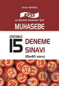 Kpss Muhasebe 2017 Çözümlü 15 Deneme Ahmet Gökgöz