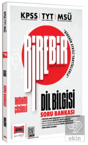 KPSS TYT MSÜ Birebir Tamamı Çözümlü Dil Bilgisi Soru Bankası