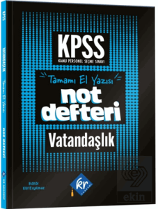 KPSS Vatandaşlık Konu Anlatımlı Not Defteri