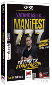 KPSS Vatandaşlık Manifest Serisi 777 Soruda Tamamı Video Çözümlü Tekrar Kitabı