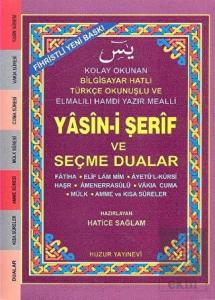 Küçük Boy Fihristli Yasin-i Şerif ve Seçme Dualar