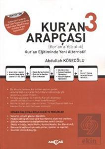 Kur'an Arapçası 3 (Kitap + Çözüm Kitabı)