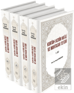 Kuran-ı Kerim Meali ve Muhtasar Tefsiri (4 Cilt)