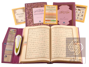 Kuran Okuyan Kalem Seti (Lila, Cami Boy, Karton Kutulu)