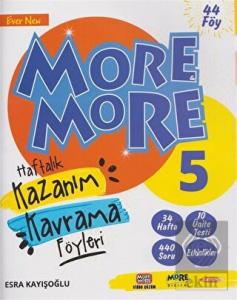 Kurmay ELT 5. Sınıf More More Haftalık Kazanım Kavrama Föyleri