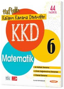 Kurmay ELT 6. Sınıf Matematik KKD Haftalık Kazanım Kavrama Denemeleri