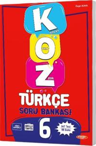 Kurmay ELT 6. Sınıf Türkçe KOZ Soru Bankası