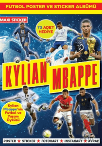 Kylian Mbappe Poster ve Sticker Albümü 002