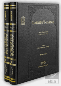 Letaifül İşarat Şeyh Bedreddin 2 Cilt Takım