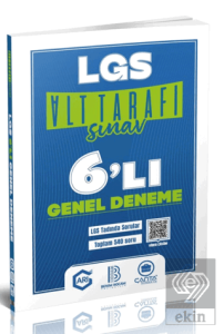 LGS Alt Tarafı Sınav 6 lı Genel Deneme