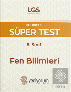 LGS Çek Kopar Süper Test 8. Sınıf Fen Bilimleri