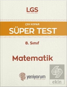 LGS Çek Kopar Süper Test 8. Sınıf Matematik
