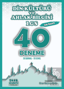 LGS Dün Kültürü ve Ahlak Bilgisi 40 Deneme