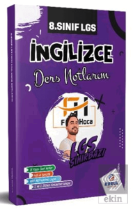 LGS Sihirbazı 8.Sınıf İngilizce Ders Notlarım