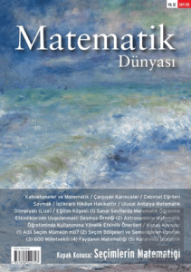 Matematik Dünyası Dergisi Sayı: 120 Yıl:2025-1
