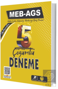 MEB-AGS 5 Çözümlü Güncel Deneme