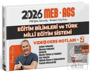 MEB-AGS Eğitim Bilimleri ve Türk Milli Eğitim Sistemi Video Ders Notları - 2