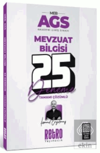 MEB AGS Mevzuat Bilgisi 25li Deneme