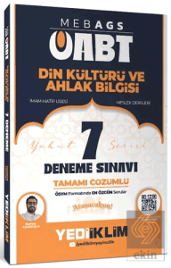 MEB-AGS ÖABT Din Kültürü ve Ahlak Bilgisi Tamamı Çözümlü 7 Deneme Sınavı