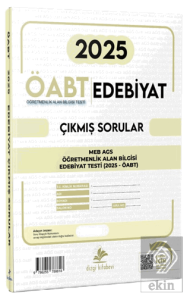 MEB AGS ÖABT Edebiyat Video Çözümlü 2025 Sınavı Tek Fasikül Orijinal Çıkmış Sorular