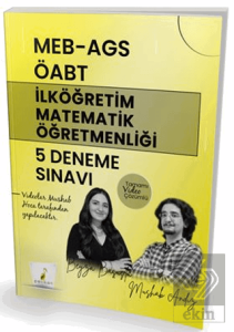 MEB - AGS ÖABT İlköğretim Matematik Öğretmenliği 5 Deneme Sınavı Tamamı Video Çözümlü