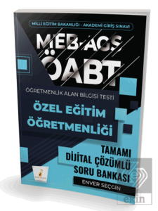 MEB-AGS ÖABT Özel Eğitim Öğretmenliği Tamamı Çözümlü Soru Bankası
