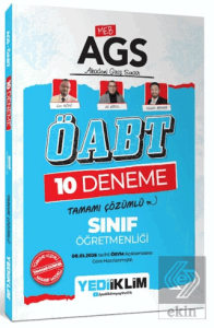 MEB AGS ÖABT Sınıf Öğretmenliği Tamamı Çözümlü 10 Deneme Sınavı
