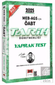 MEB-AGS ÖABT Tarih Öğretmenliği Yaprak Test