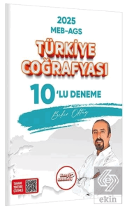 MEB-AGS Türkiye Coğrafyası 10lu Deneme Sınavı
