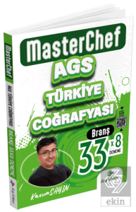 MEB-AGS Türkiye Coğrafyası MasterChef 33x8 Deneme Çözümlü