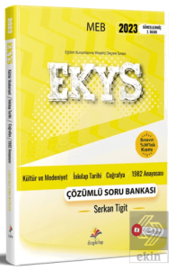 MEB EKYS Kültür Medeniyet-Coğrafya- İnkılap Tarihi-1982 Anayasası Çözümlü Soru Bankası