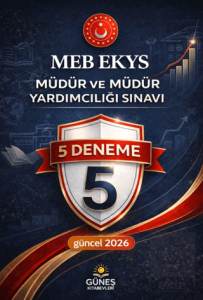 MEB EKYS Müdür ve Müdür Yardımcılığı Sınavı 5 Deneme