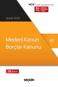 Medeni Kanun Borçlar Kanunu 2026