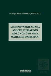 Medeni Yargılamada Amicus Curiaenın Görünümü Olarak Mahkeme Danışman