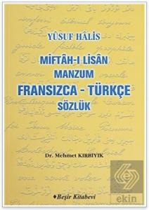 Miftah-ı Lisan Manzum / Fransızca-Türkçe Sözlük