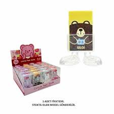 MİKRO STRAWBERRY BEAR SİLGİ FEET