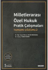 Milletlerarası Özel Hukuk Pratik Çalışmaları
 Tama